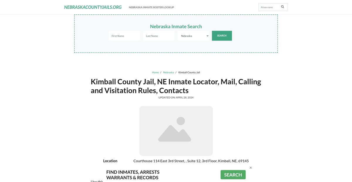 Preview of nebraskacountyjails.org
