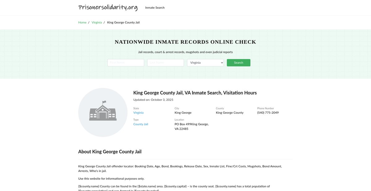 Preview of prisonersolidarity.org