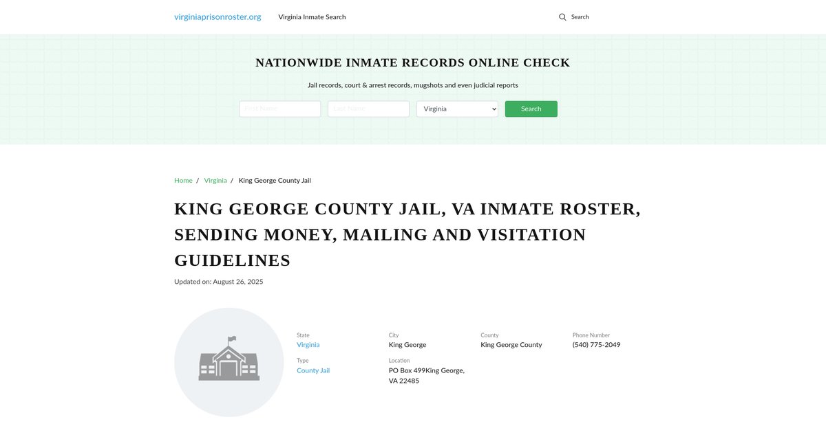 Preview of virginiaprisonroster.org