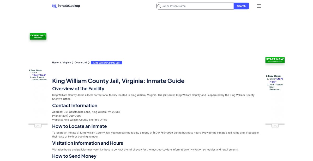 Preview of inmate-lookup.org