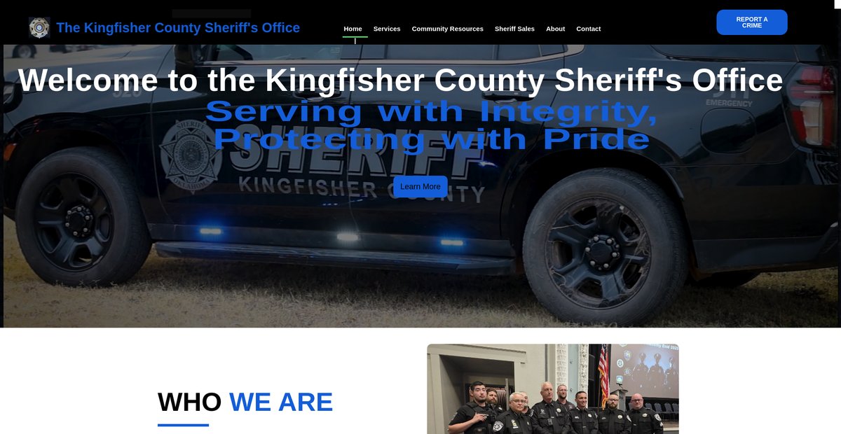 Preview of kingfishersheriff.gov