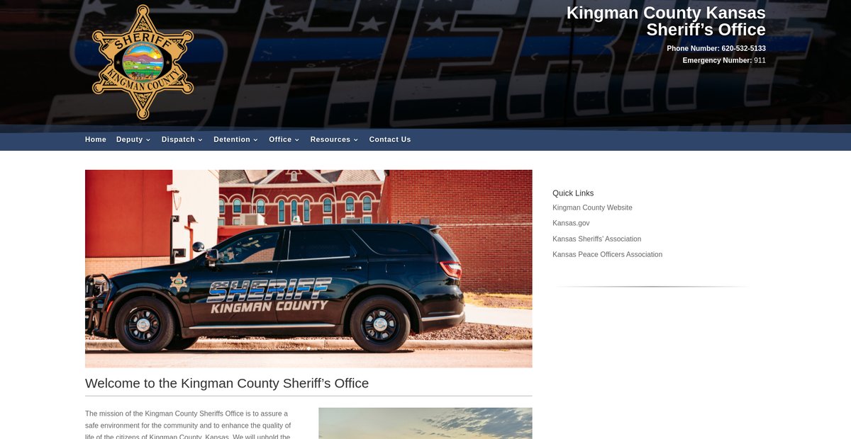 Preview of kingmancountysheriff.com