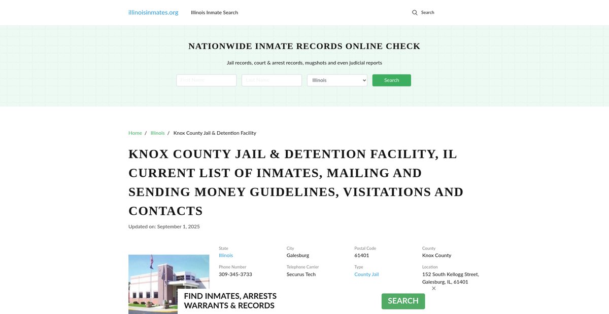 Preview of illinoisinmates.org