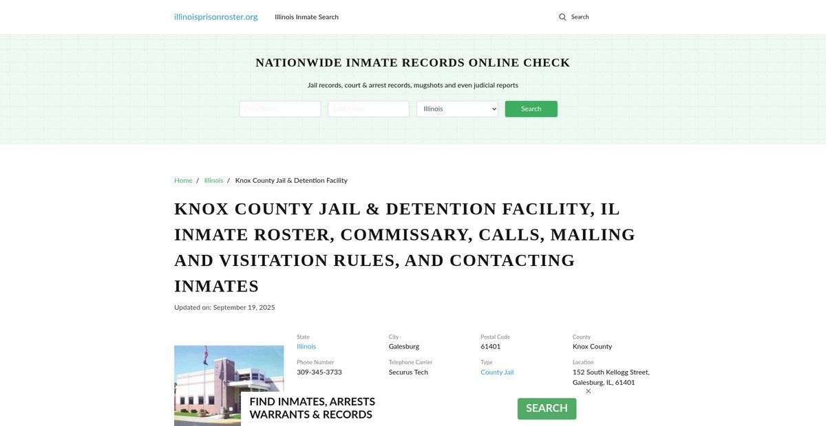 Preview of illinoisprisonroster.org