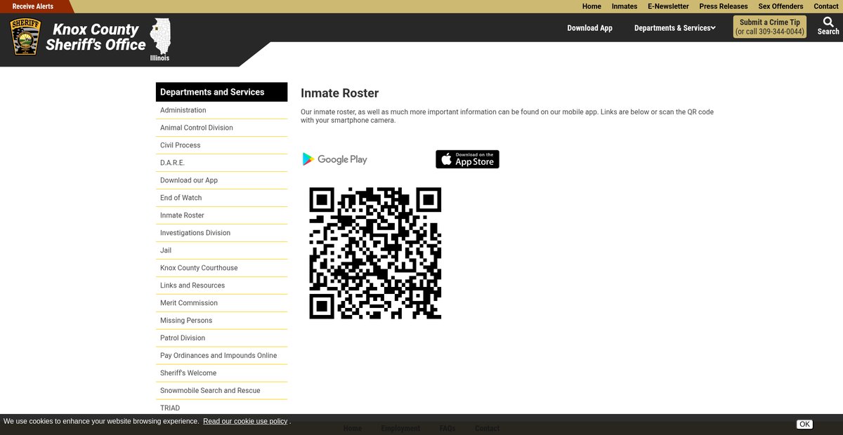 Preview of knoxcountysheriffil.com