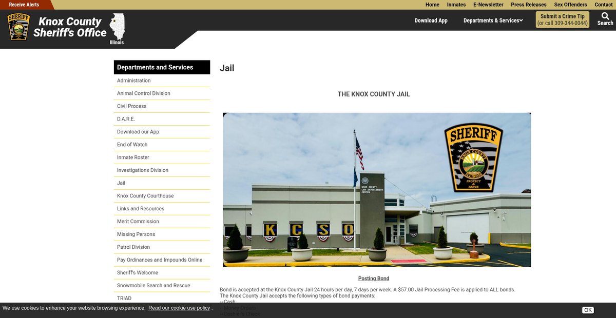 Preview of knoxcountysheriffil.com