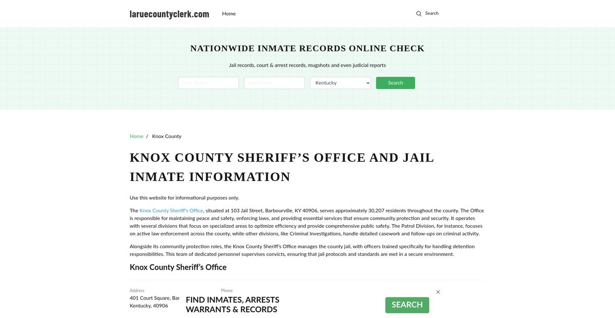 Preview of laruecountyclerk.com