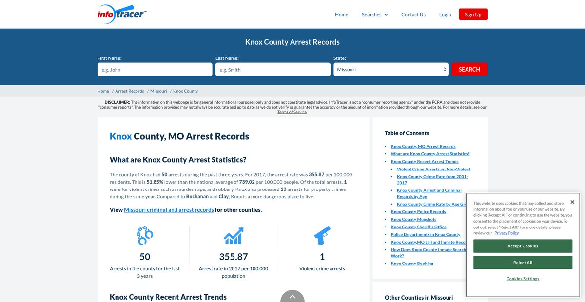 Preview of infotracer.com