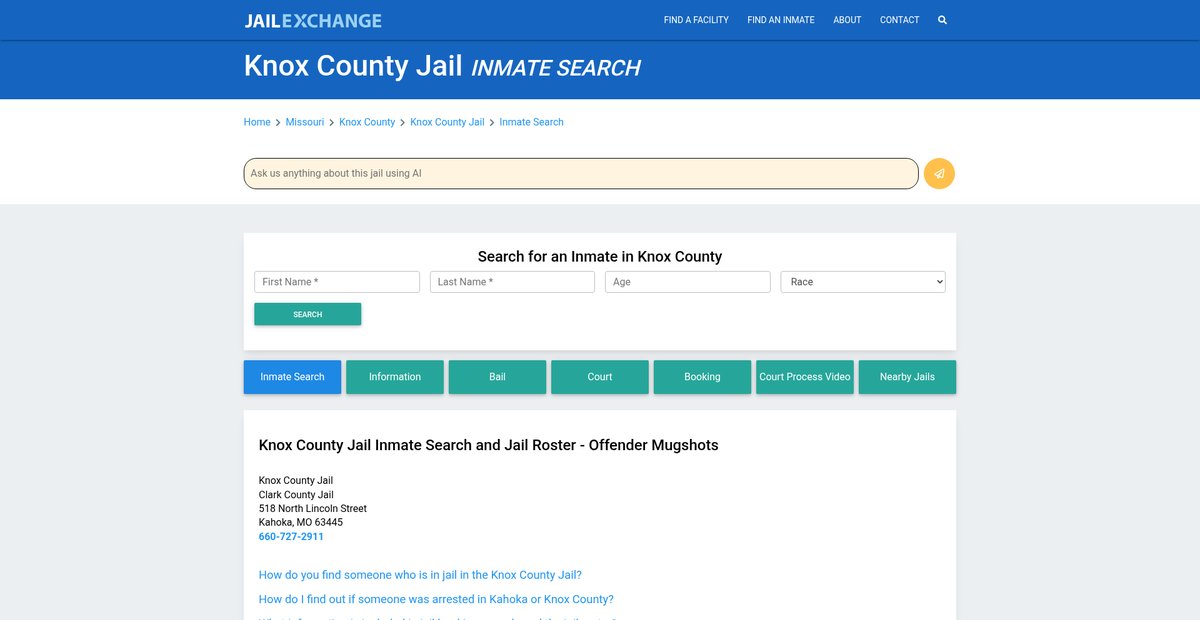 Preview of jailexchange.com