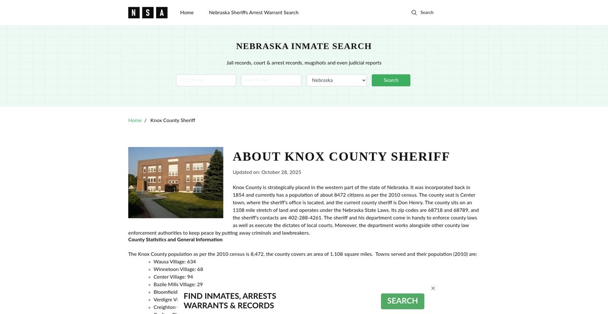 Preview of nesheriffsassoc.org