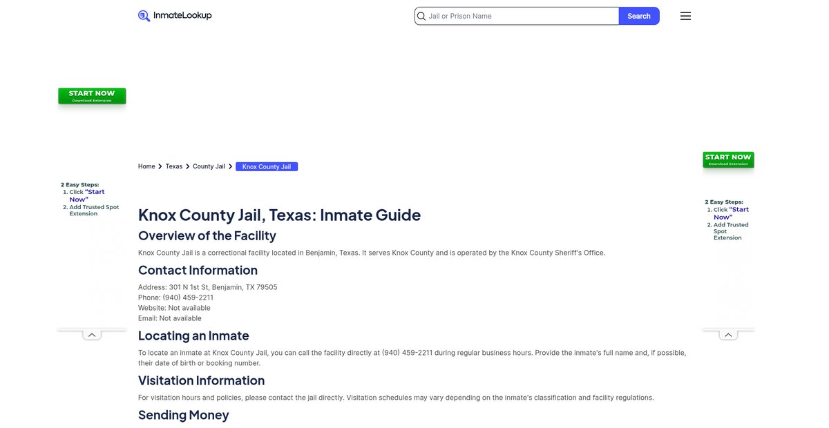 Preview of inmate-lookup.org