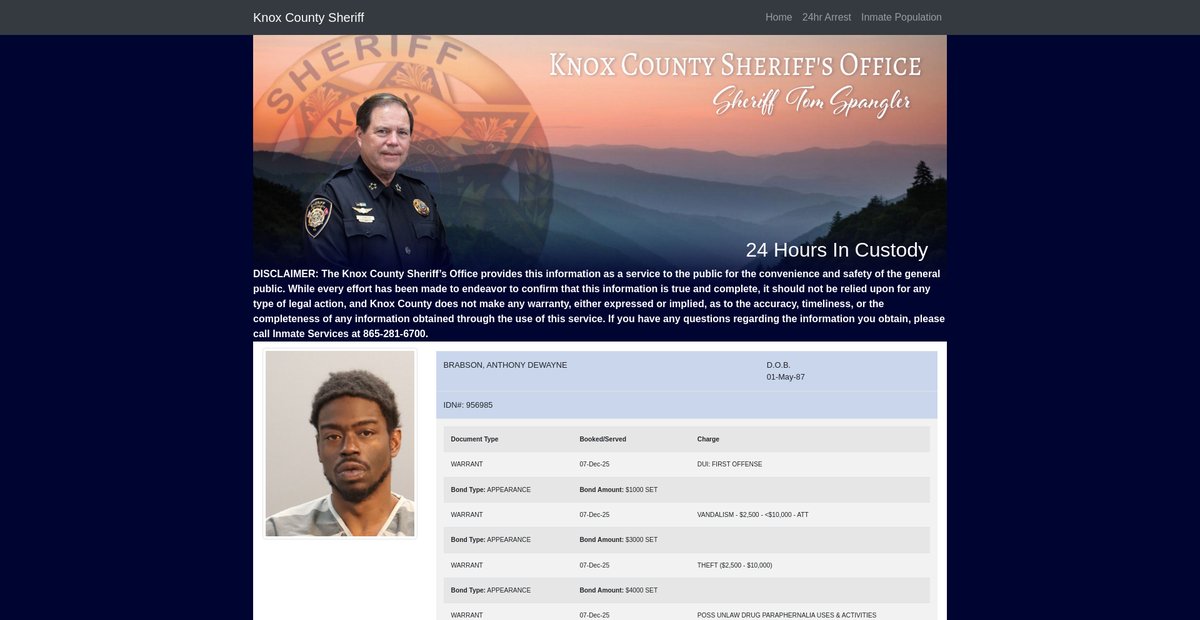Preview of sheriff.knoxcountytn.gov