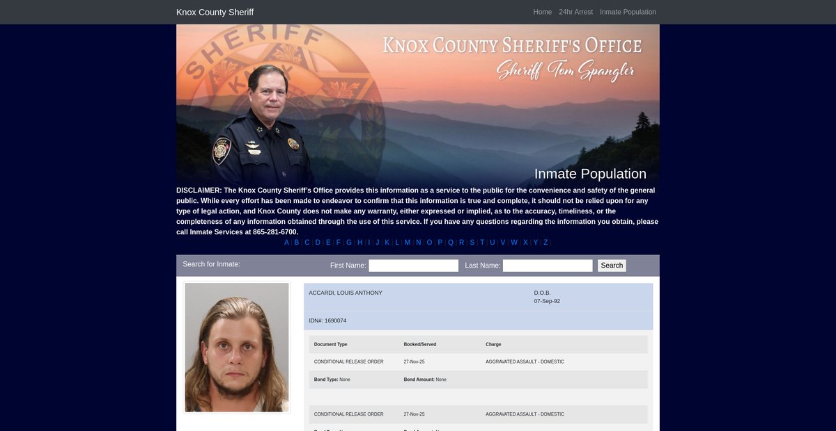 Preview of sheriff.knoxcountytn.gov