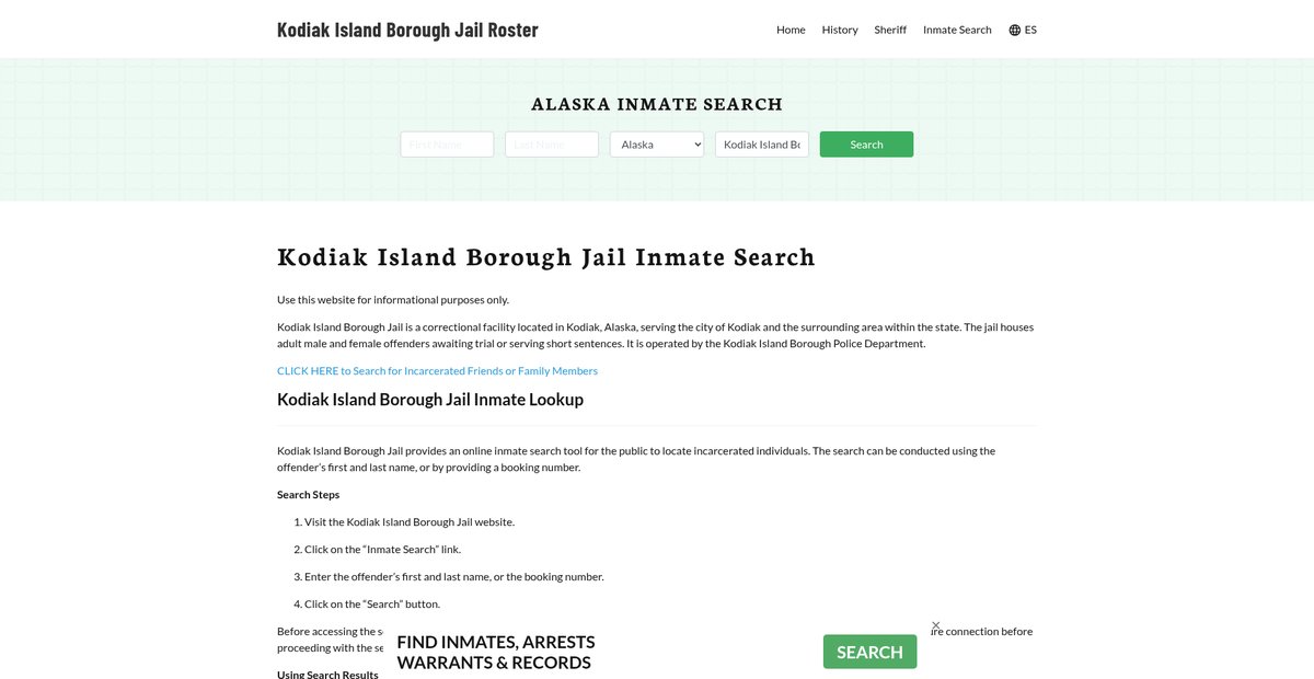 Preview of kodiakislandcountyjail.org