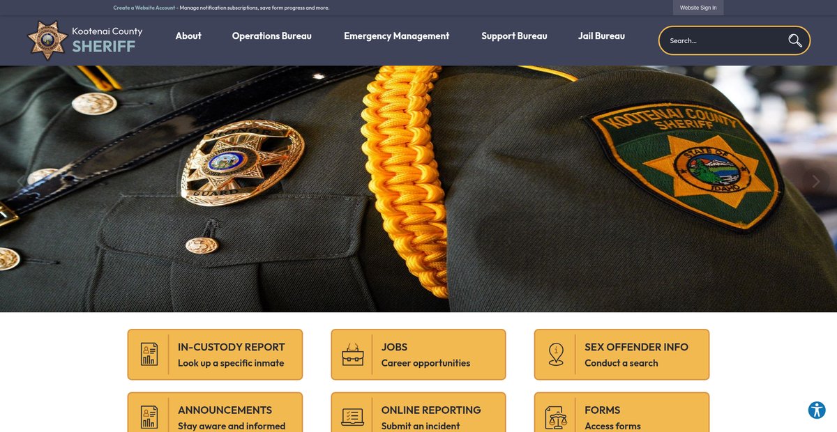 Preview of kcsheriff.com