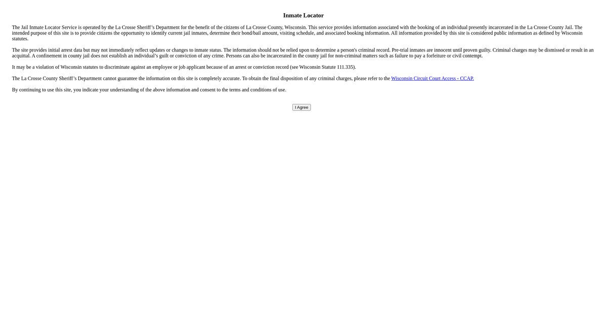 Preview of apps.lacrossecounty.org