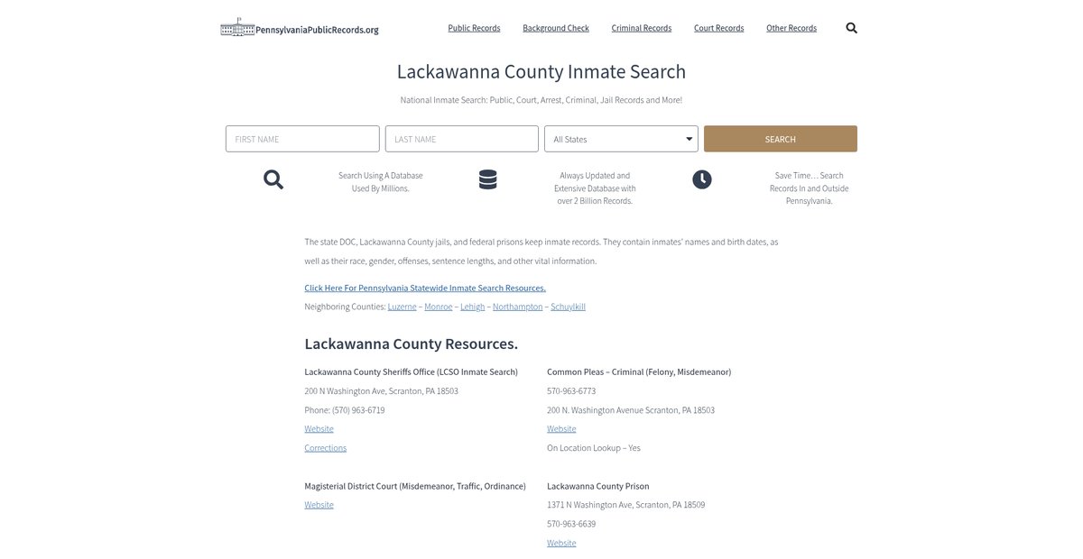 Preview of pennsylvaniapublicrecords.org