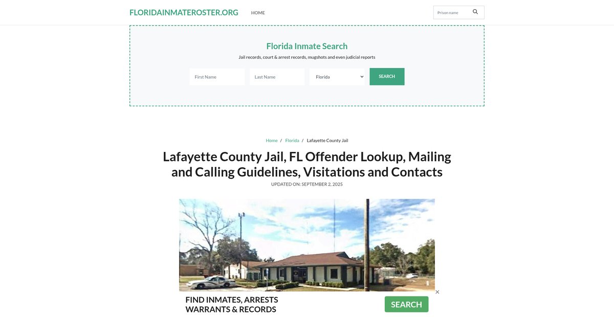 Preview of floridainmateroster.org