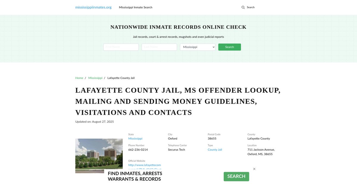 Preview of mississippiinmates.org