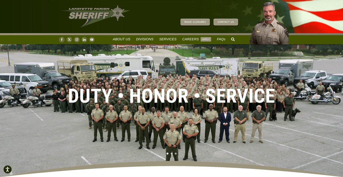 Preview of lafayettesheriff.com