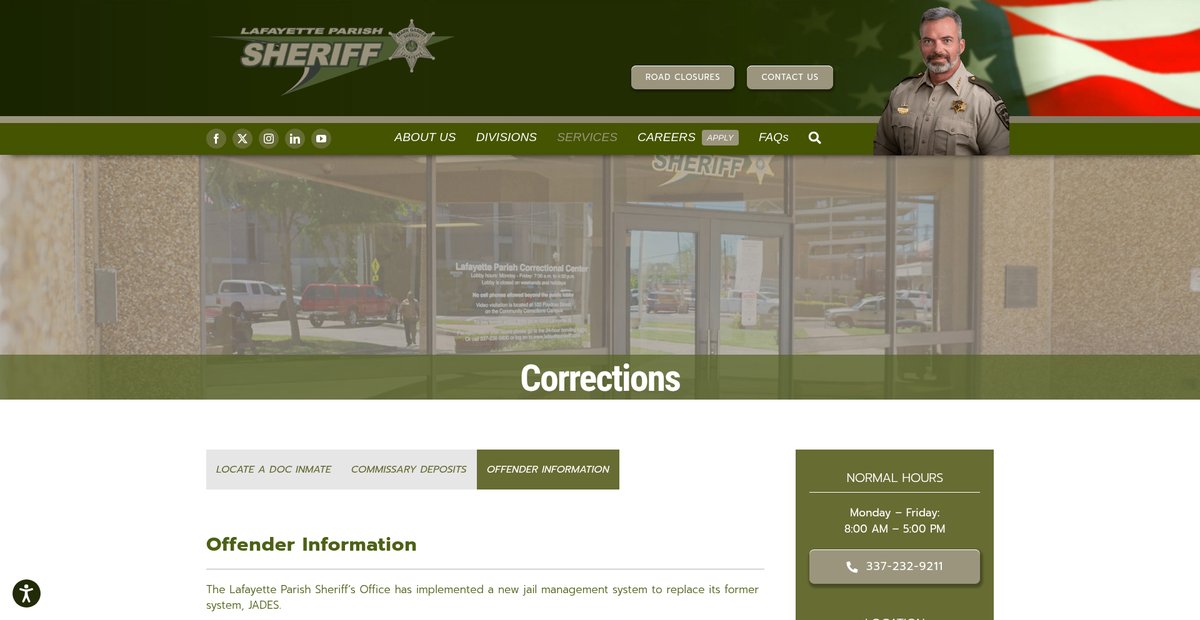 Preview of lafayettesheriff.com