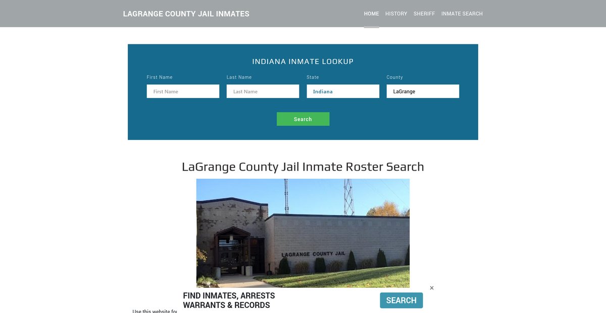 Preview of lagrangejailroster.org