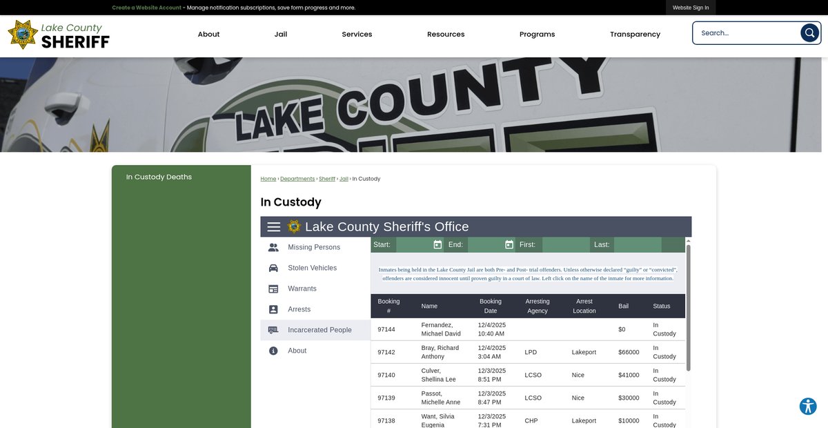 Preview of lakecountyca.gov