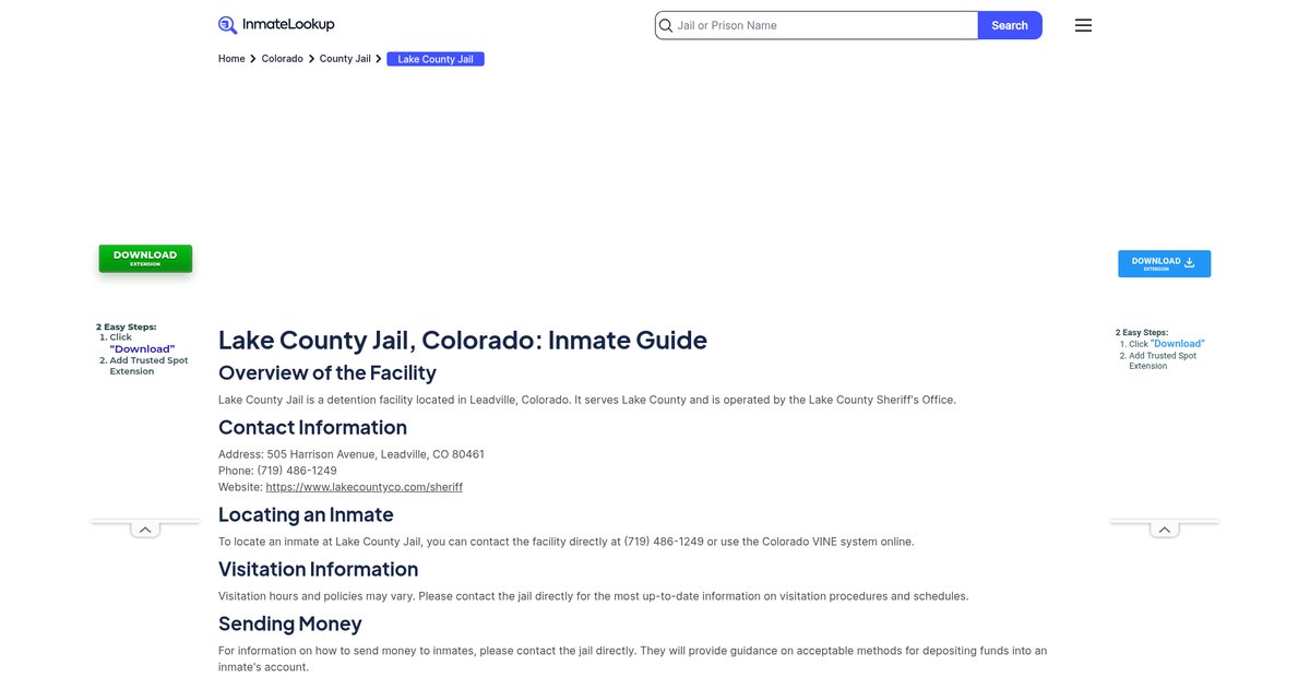Preview of inmate-lookup.org