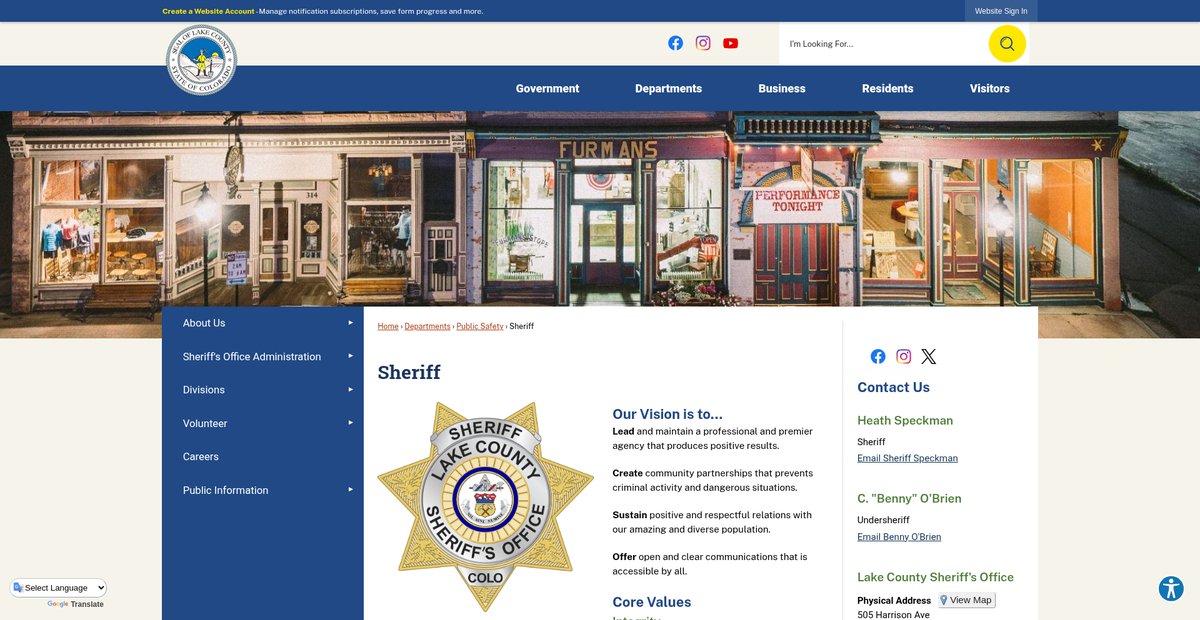 Preview of lakecountyco.com