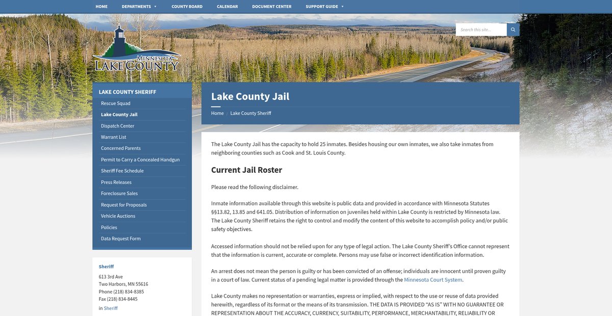 Preview of co.lake.mn.us