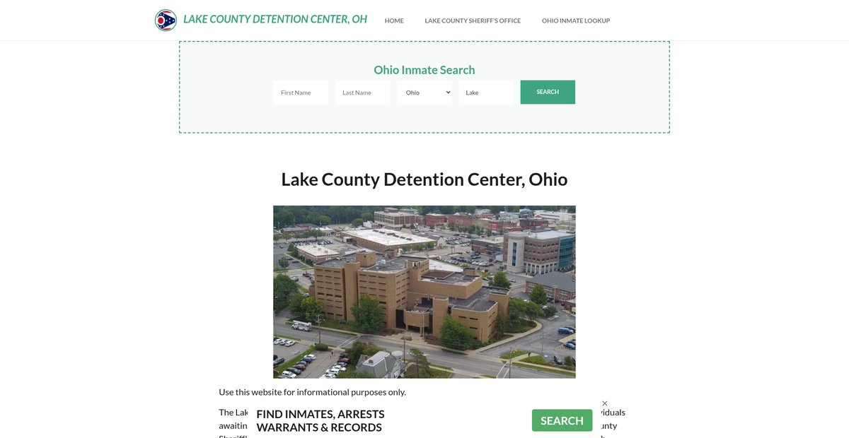 Preview of lakecountydetentionoh.org