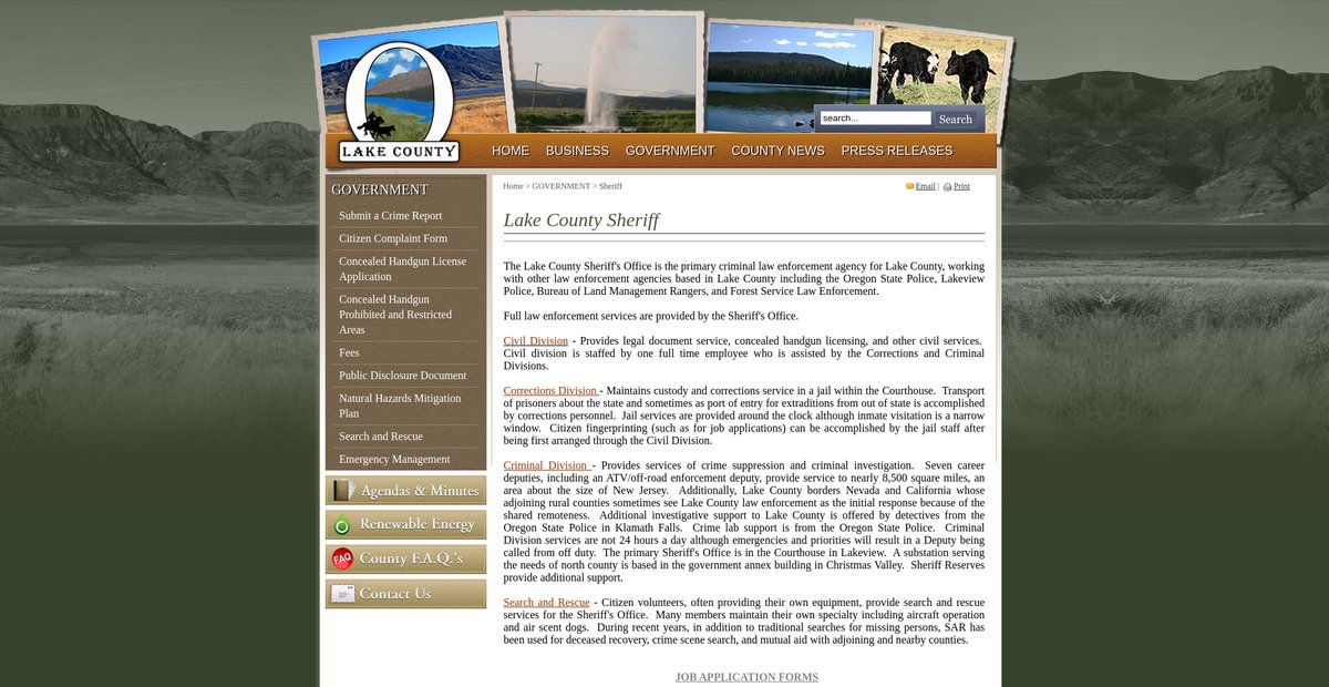 Preview of lakecountyor.org
