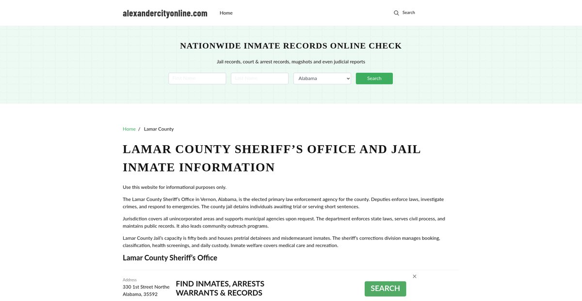 Preview of alexandercityonline.com