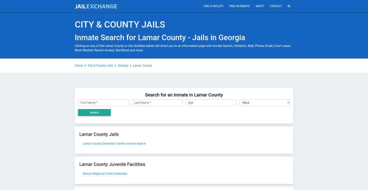 Preview of jailexchange.com