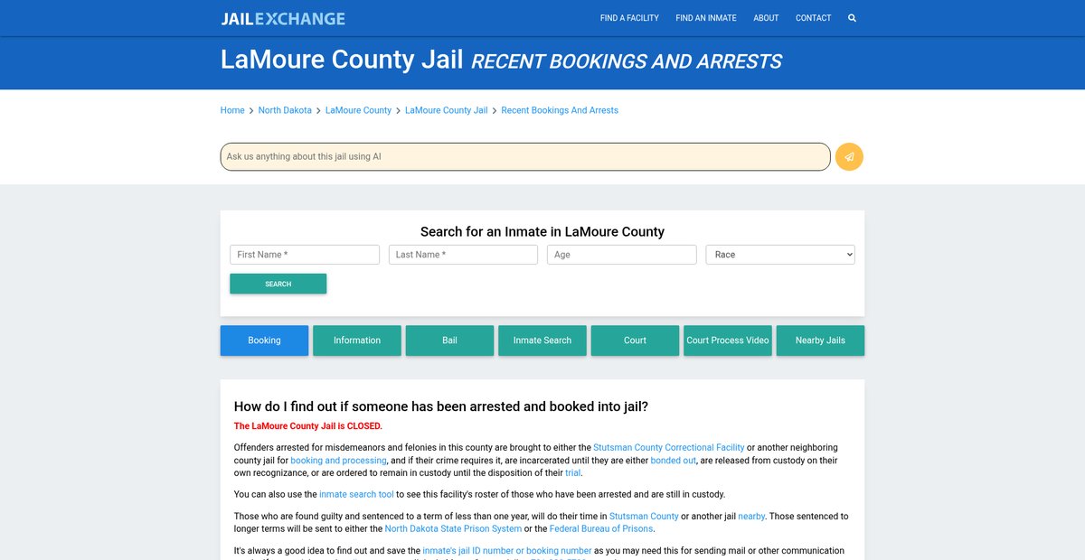 Preview of jailexchange.com