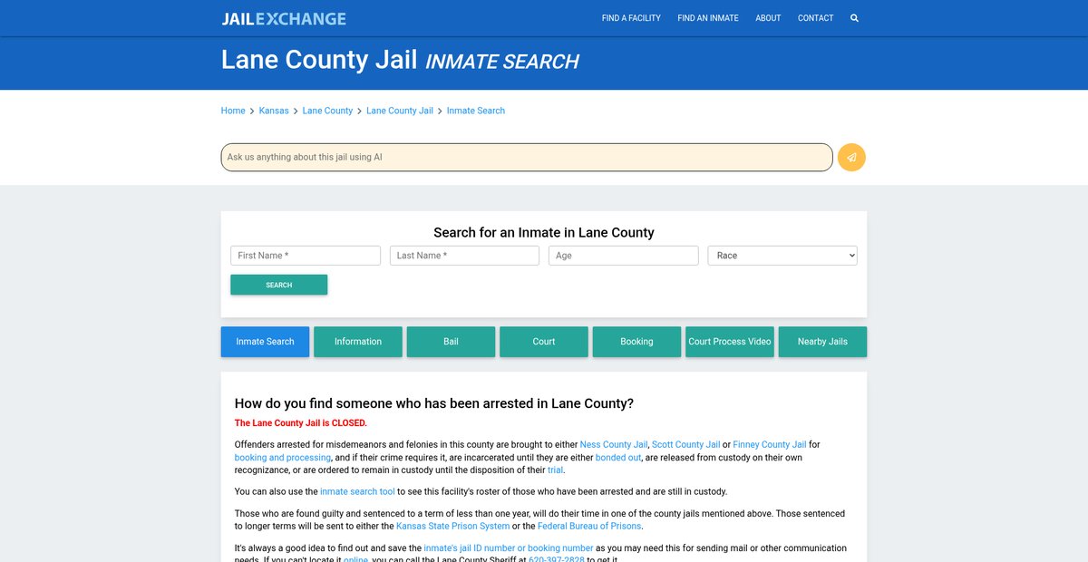 Preview of jailexchange.com