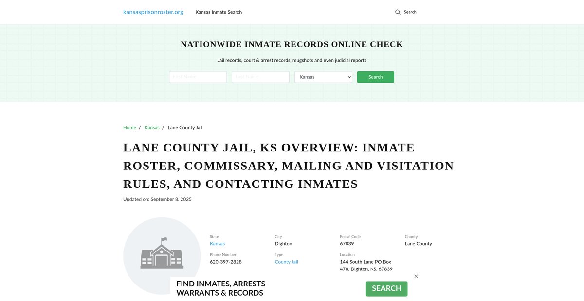 Preview of kansasprisonroster.org