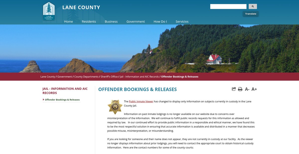 Preview of lanecountyor.gov