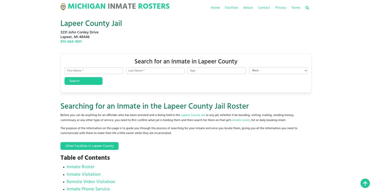 Preview of michiganinmaterosters.org