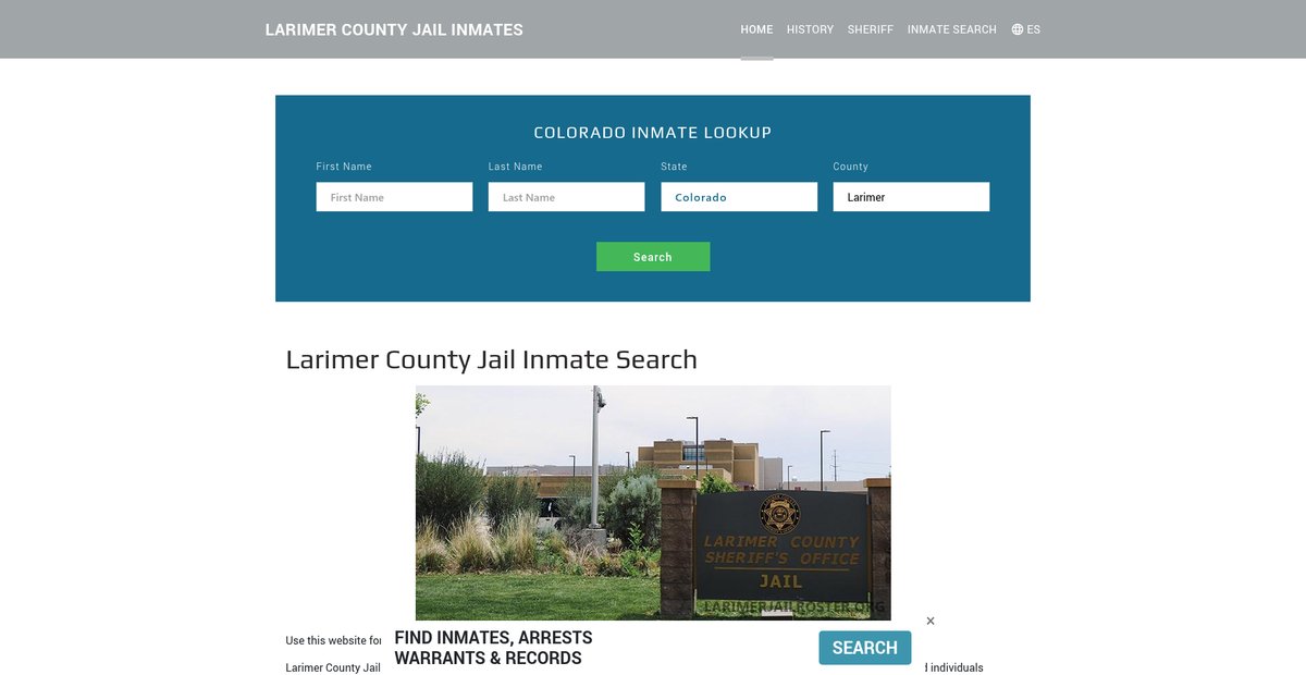 Preview of larimerjailroster.org