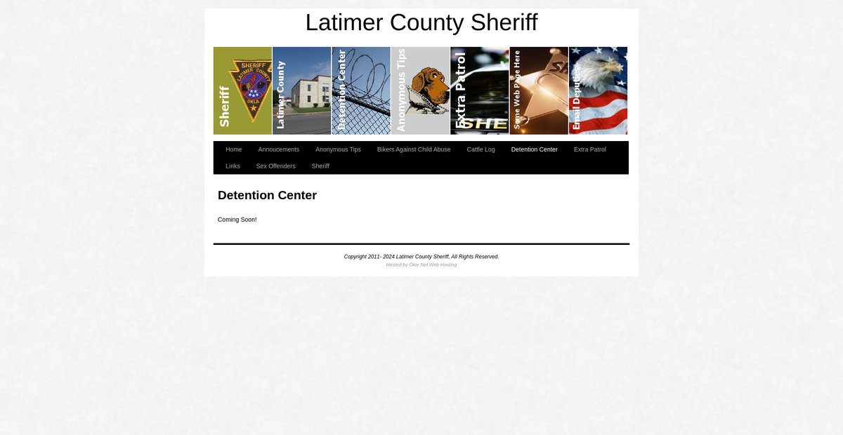 Preview of latimercountysheriff.com