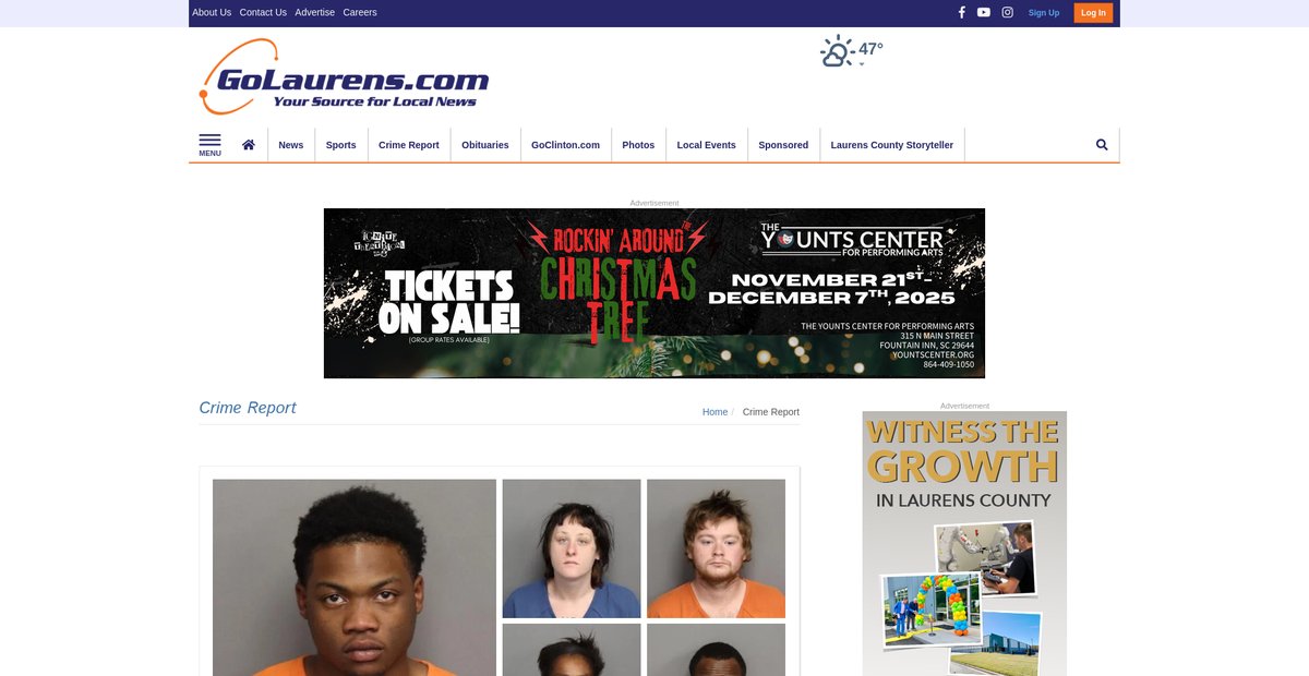 Preview of golaurens.com