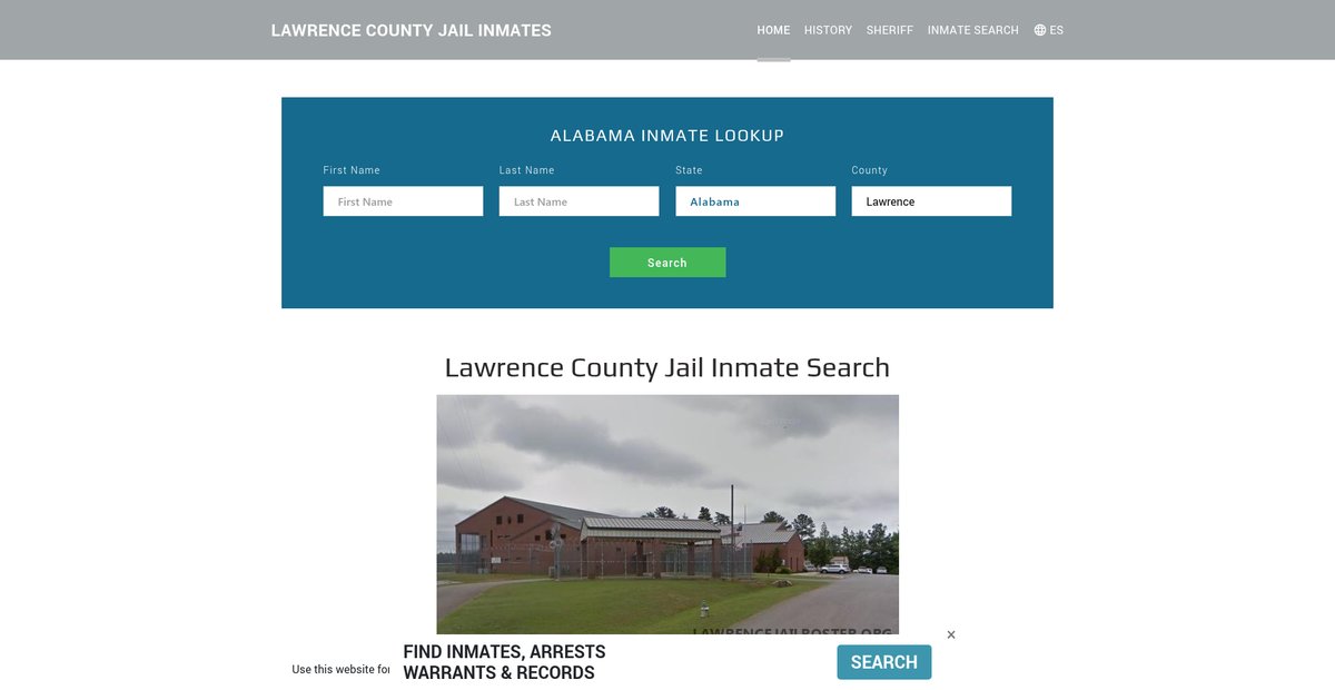 Preview of lawrencejailroster.org