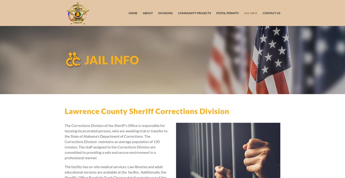 Preview of sheriff.lawrencecountyal.gov