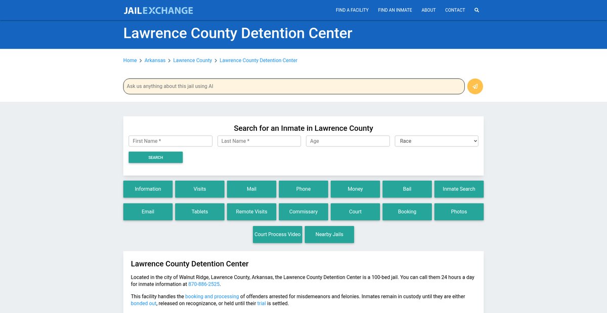 Preview of jailexchange.com