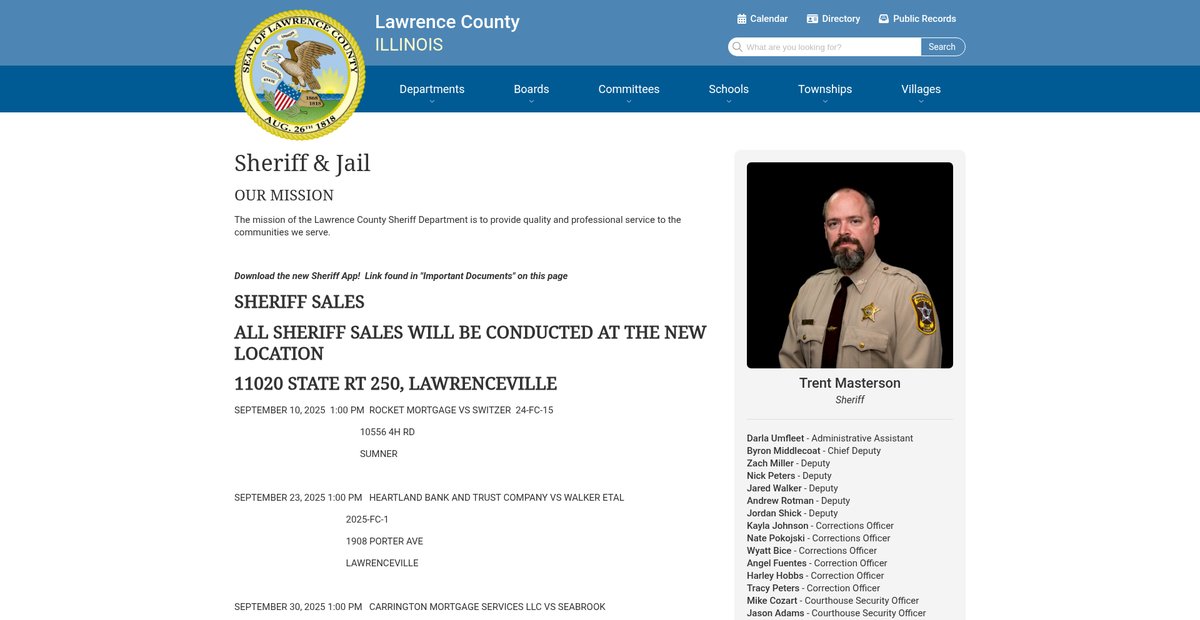 Preview of lawrencecounty.illinois.gov