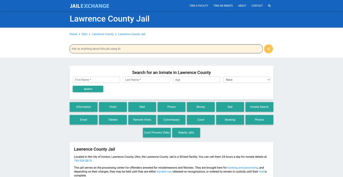 Preview of jailexchange.com