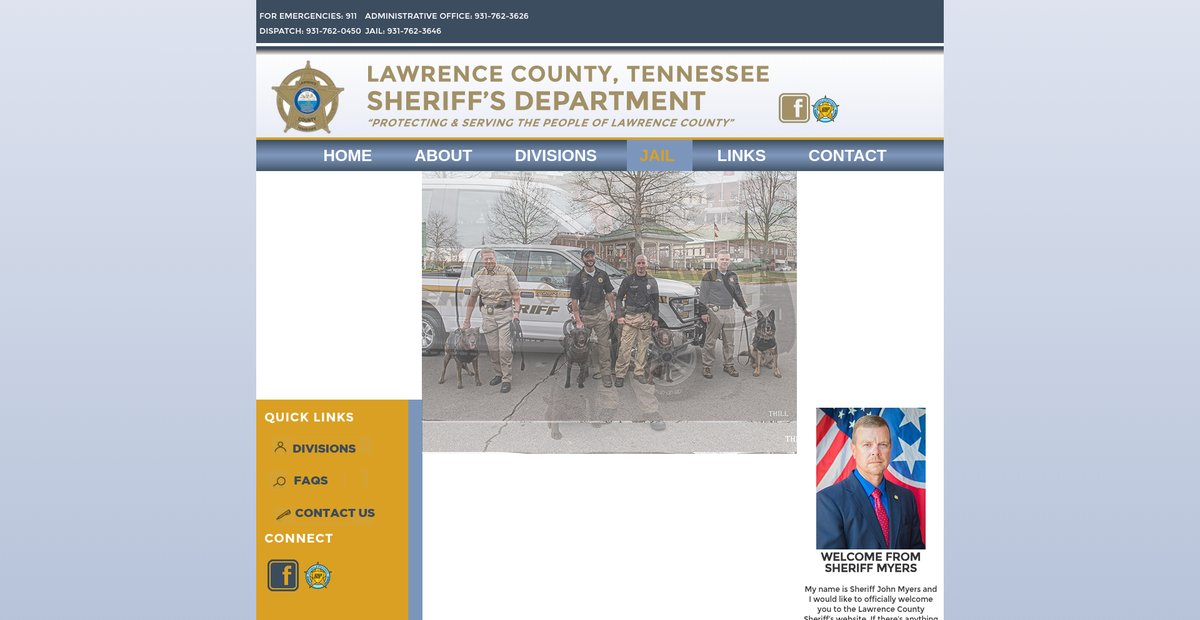 Preview of lawrencecountytnsheriff.org