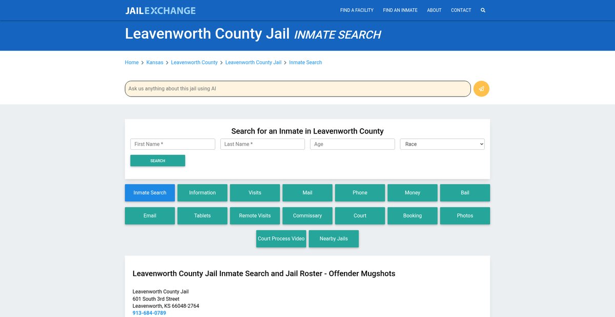 Preview of jailexchange.com