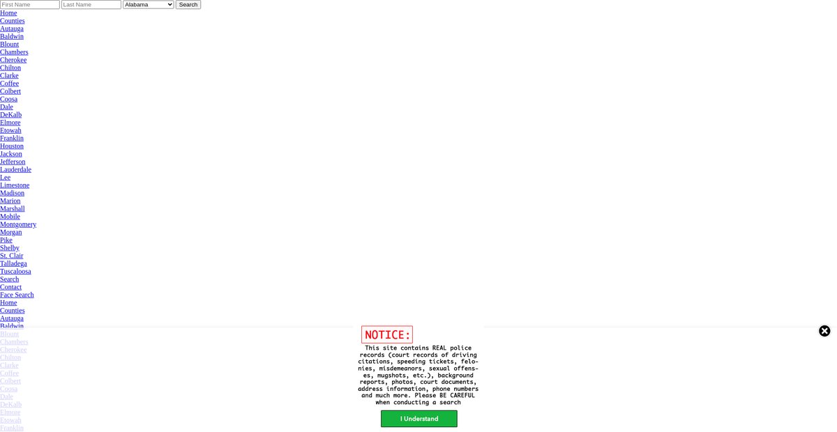 Preview of alabama.arrests.org